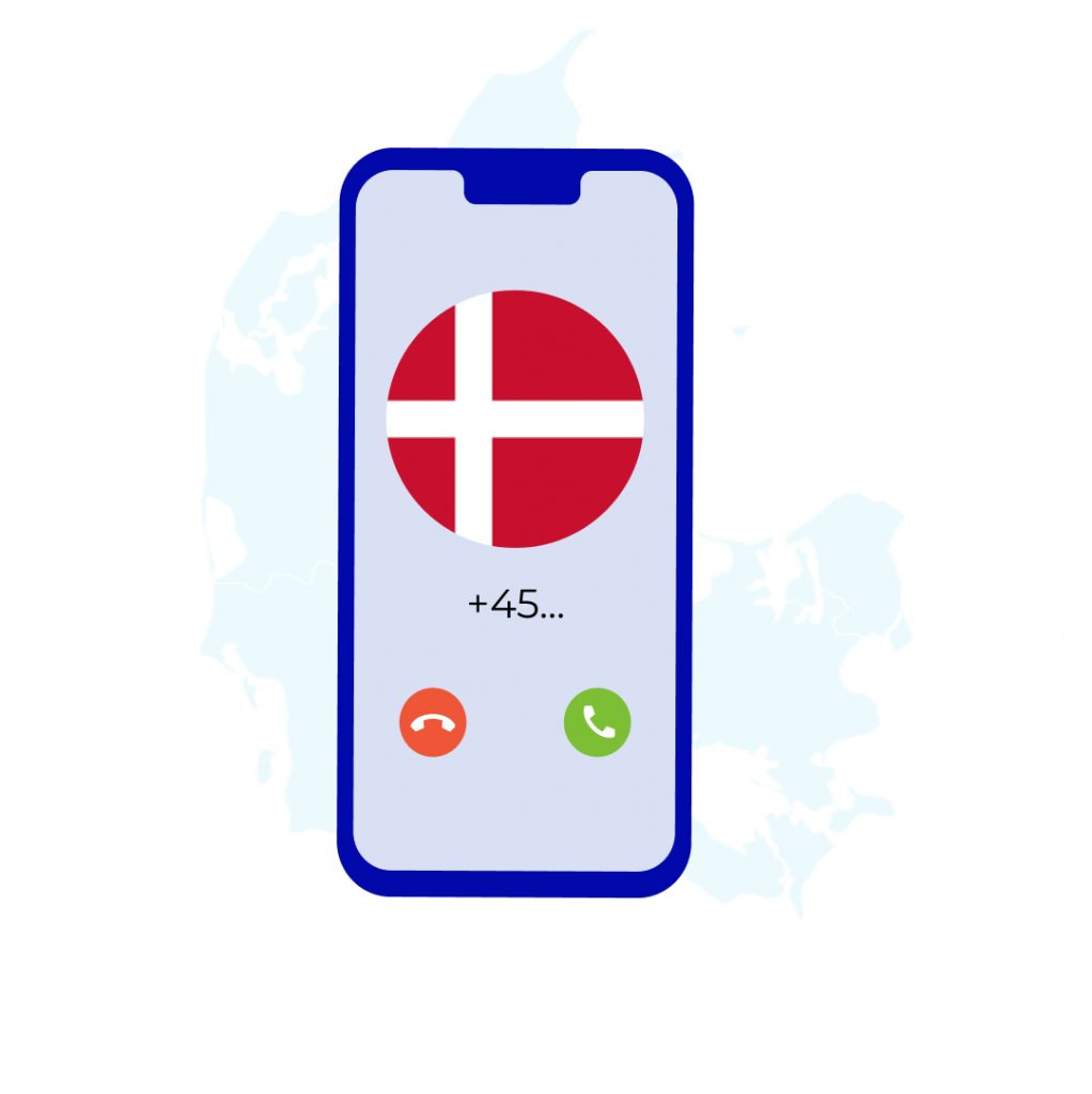 Виртуальный номер Дании - DID Virtual Numbers