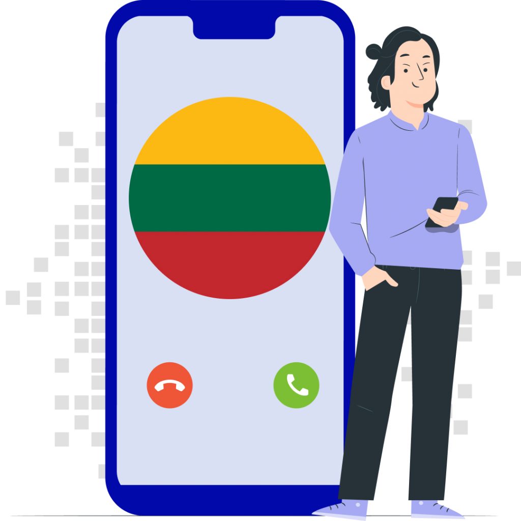 Lithuania Virtual Number - DID Virtual Numbers