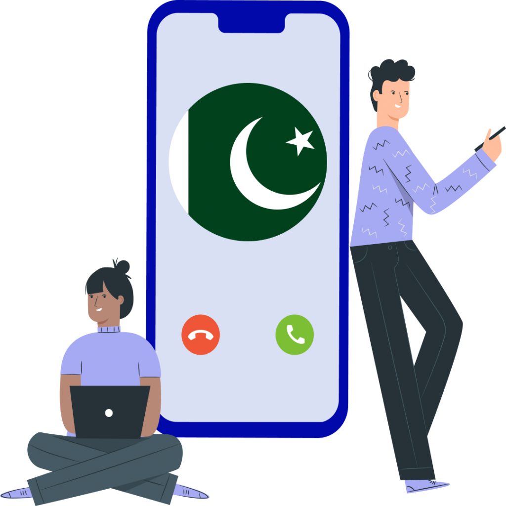 Virtuelle Nummer in Pakistan – DID Virtual Numbers