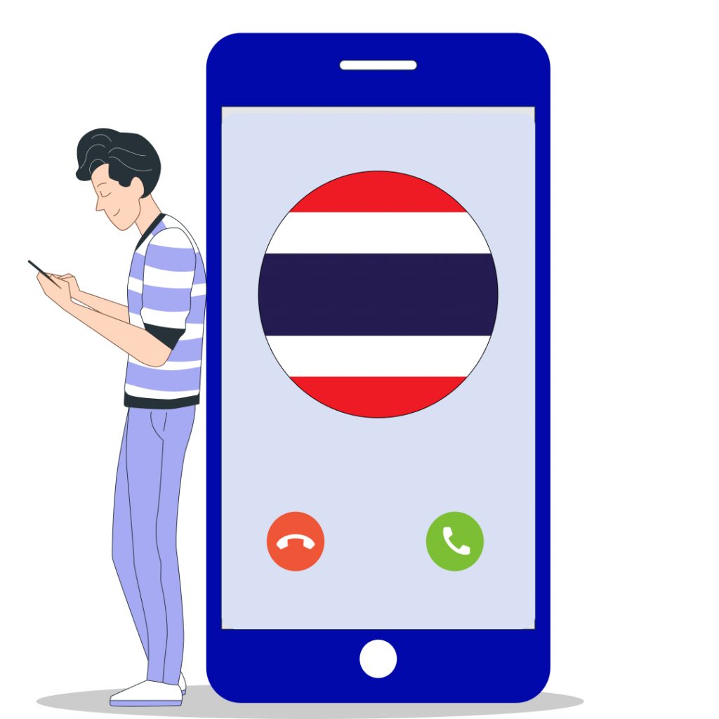 Thailand virtueel nummer - DID virtuele nummers