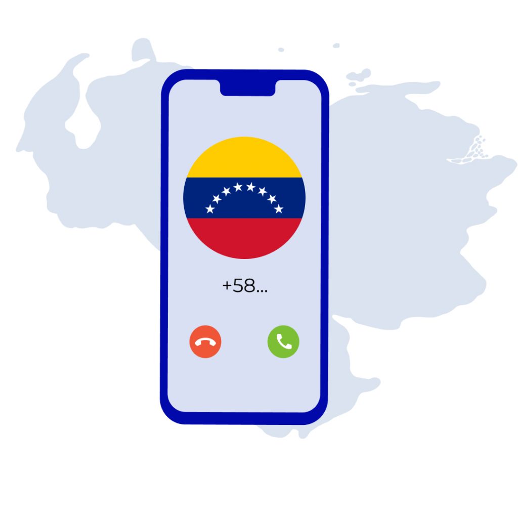 Virtuelle Nummer für Venezuela – Virtuelle DID-Nummern