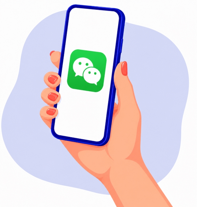 Nomor virtual untuk WeChat
