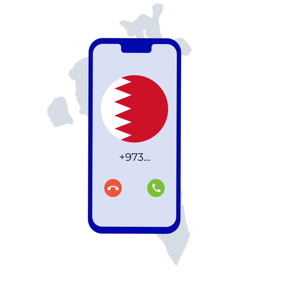 Virtueel Bahrein-nummer +973 kopen — DID Virtual Numbers