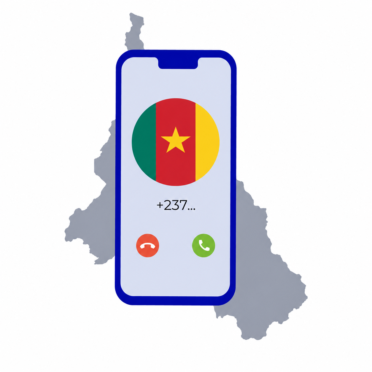 Beli nomor virtual Kamerun +237 — DID Virtual Numbers